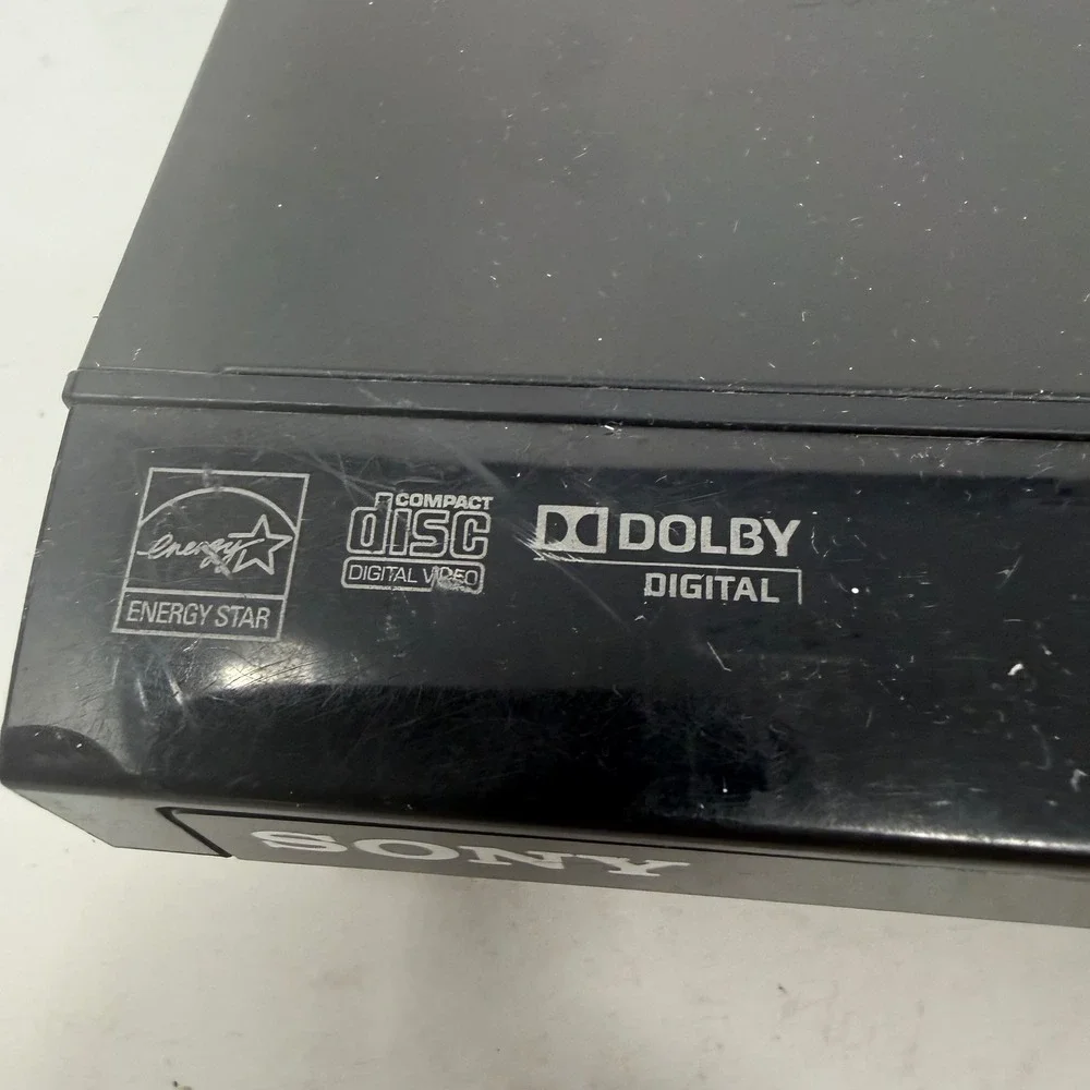 Sony DVP-SR210P DVD Player CD Player Black Dolby Digital Energy Star 2016
